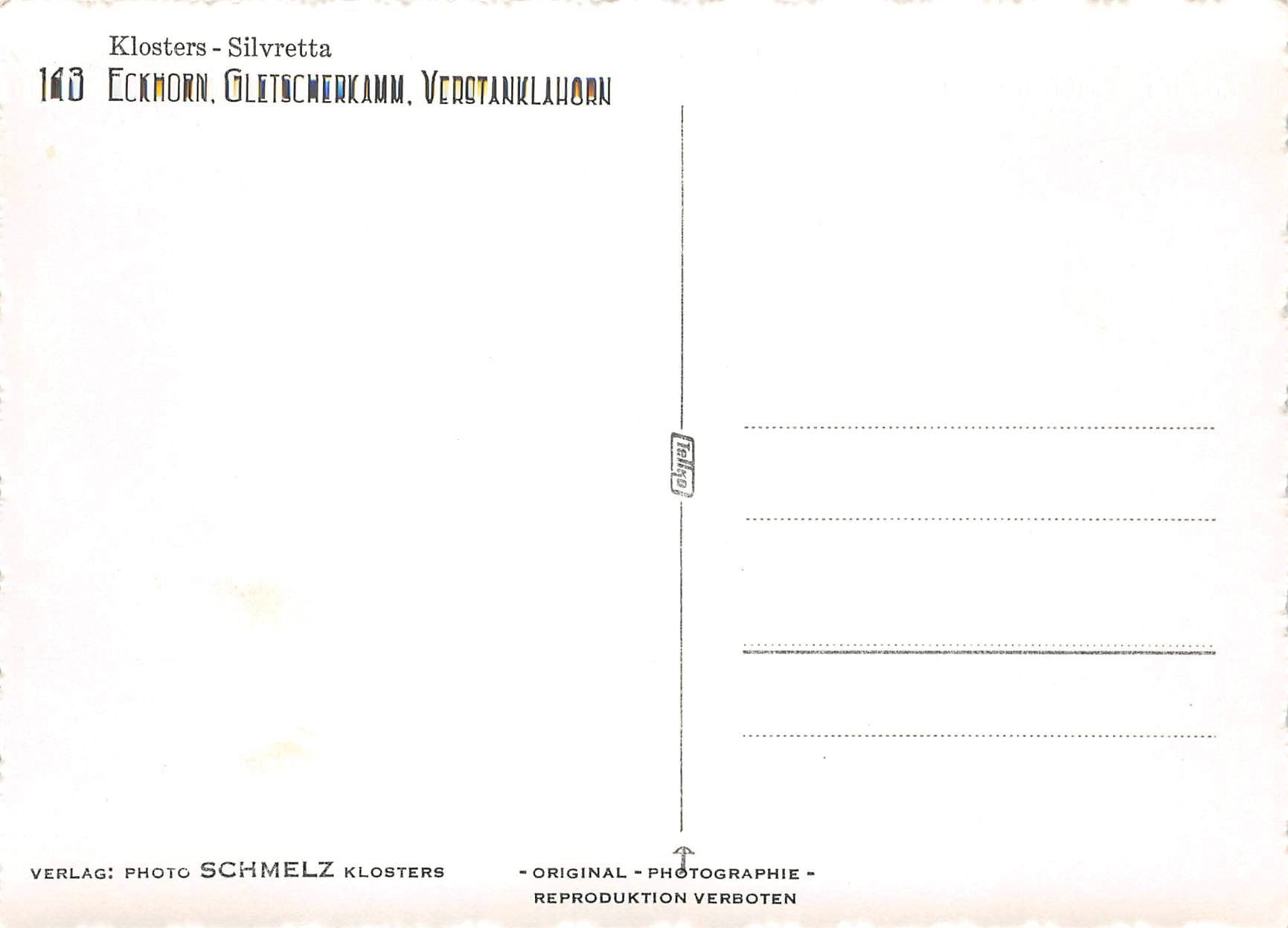 Ansichtskarten: 3x Klosters – Gebraucht aus Ottikon b.Kemptth. von Neptun1974 5