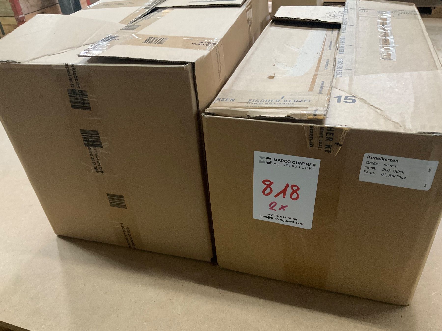 Candele: 818 Posten Kerzen Rohlinge aus Liquidation – Nuovo (secondo la descrizione) da Derendingen venduto da Meisterstuecke 4