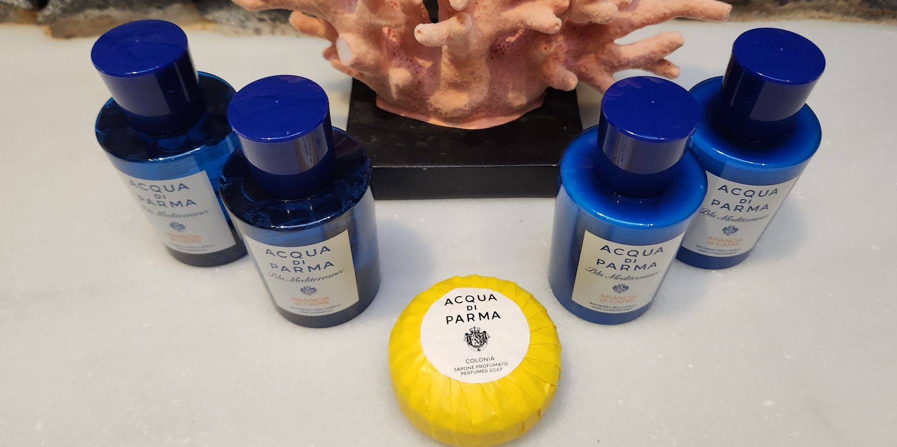 Acqua di parma Profumi & Eau de Toilette: Aqua Di Parma Blu Mediterraneo SET – Nuovo e nell'imballaggio originale da Wollerau venduto da CH8832 1