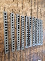 lego 3703 lot de 10 pièces Light Bluish Gray Technic,