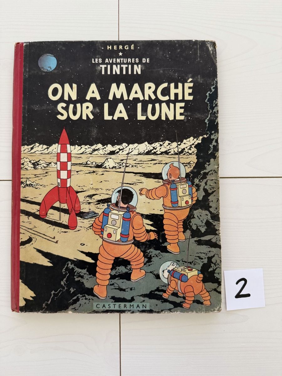 Fumetti: TINTIN : On a marché sur la lune   – Usato da Savigny venduto da Matgab94
