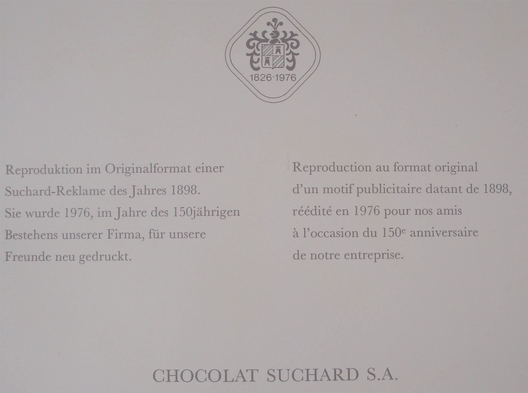 Grafiken & Lithographien: Chocolat Suchard - 2 Plakate / Affiches – Gebraucht aus Savagnier von Ne2065 1