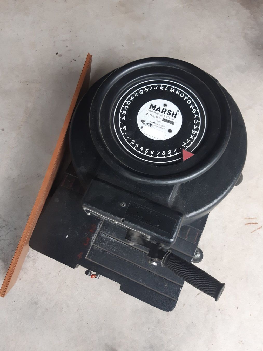 Alle Maschinen: Marsh Stencil Cutting Machine Model R1, Stanzmaschine – Gebraucht aus Mitlödi von blackgnat79 1