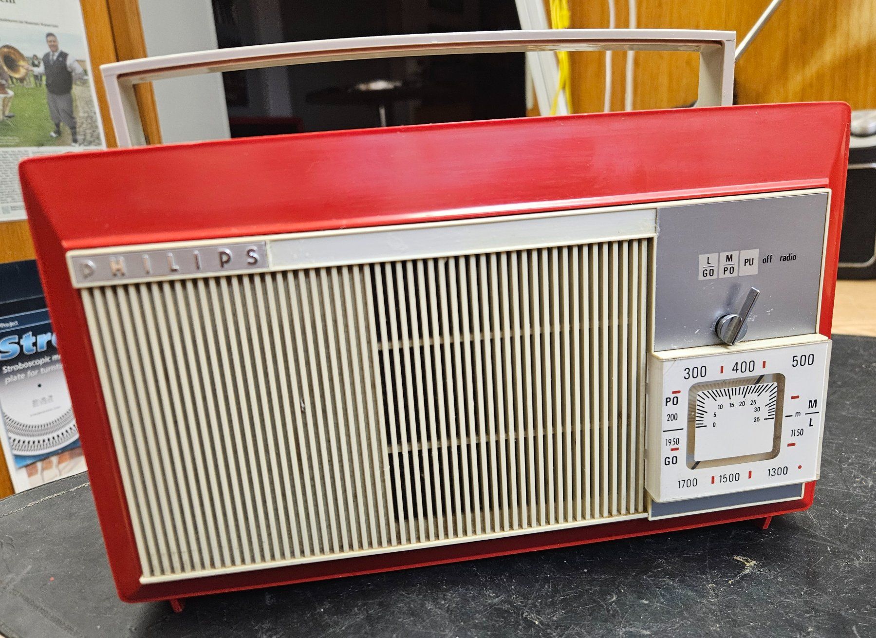 Philips Giradischi: Kofferplattenspieler/Radio Philips – Usato da Herzogenbuchsee venduto da phonowelt
