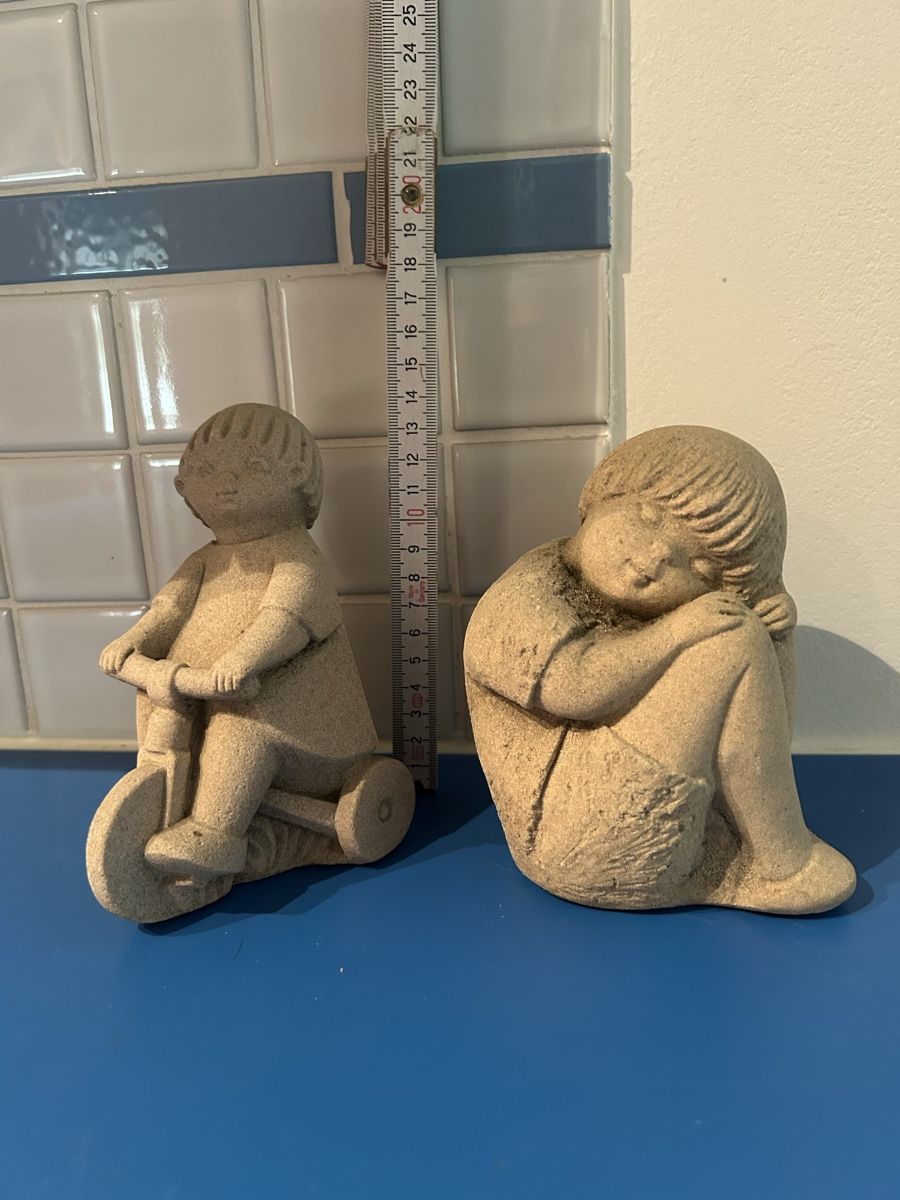 Statuette: Figuren aus Sandstein  – Usato da Bülach venduto da larson27