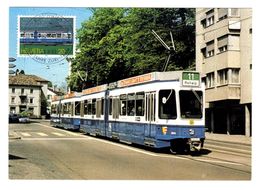 Maximumkarte: Zürcher Tram-Postkarte von 1982, Top Zustand!