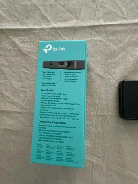TP-Link Modems & Routeurs: TP-Link M8550 Mobiler 5 G Router – Neuf (Voir description) à Lyss par tsawo 1