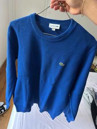 Lacoste Pullover, Grösse M, Blau - Top Zustand!