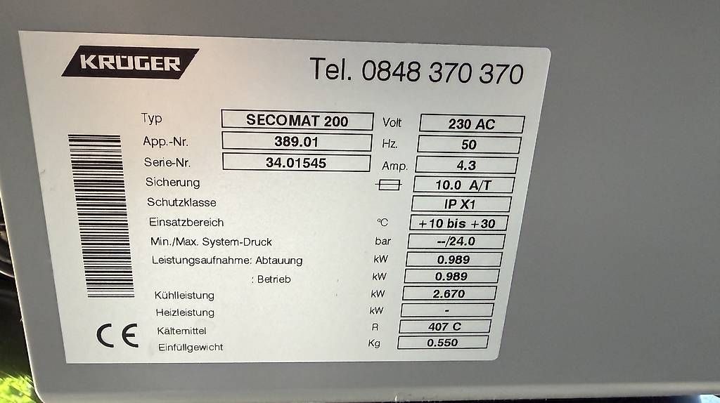 Secomat Wäschetrockner: Krüger Secomat 200 – Gebraucht aus Künten von buli76 1