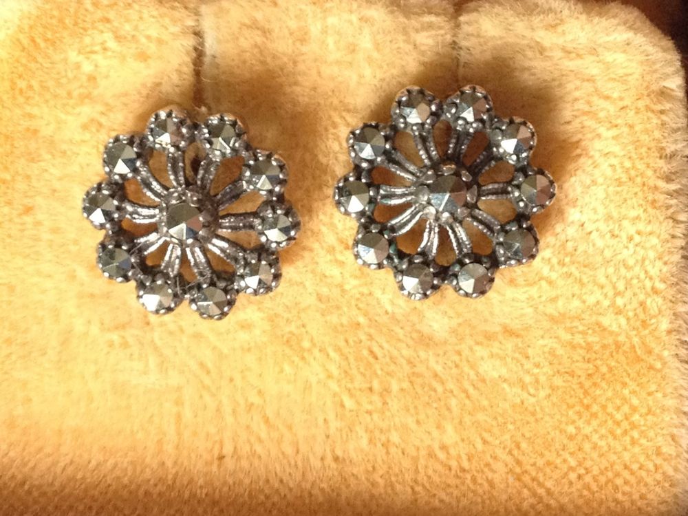 Earrings art déco style 1920s - France