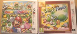 Nintendo 3DS Spiele: Mario Party Star Rush und Yoshi's Is...