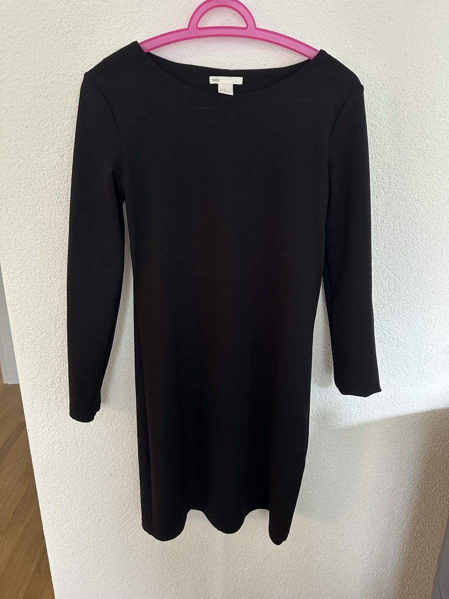 H&M Vestiti: H&M Kleid, Basic, Schwarz, Gr. S (entspricht M) – Nuovo (secondo la descrizione) da Glattbrugg venduto da SMusic98