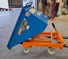 Kippcontainer/Wanne mit Rollen