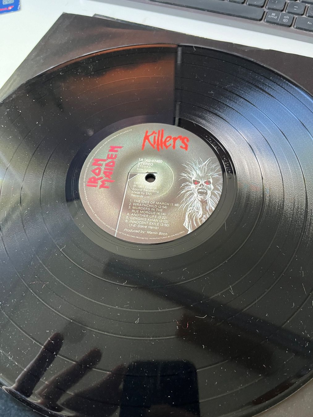 Schallplatten: iron maiden killers 1981 Vinyl Schallplatte – Gebraucht aus Zwillikon von  4