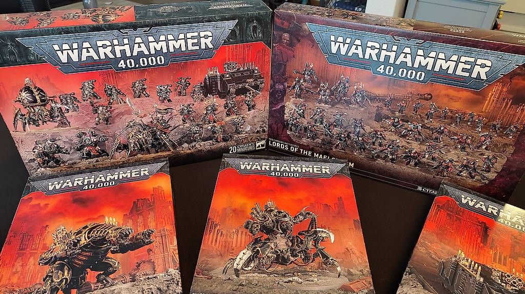 Kits de montage: Warhammer 40K Grosses Chaos Space Marines Bundle – Neuf avec emballage d'origine à Solothurn par Nakai86 2