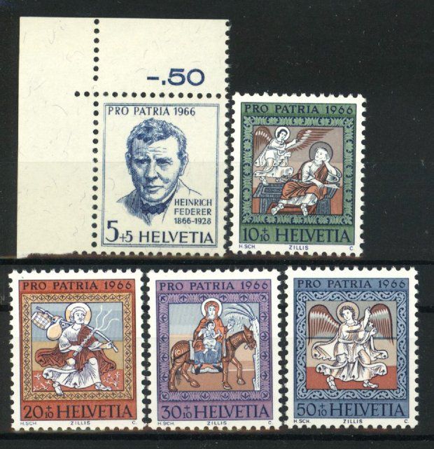 Tutti i francobolli: 1966, Pro Patria ** – Usato da Willisau venduto da Vollstempel
