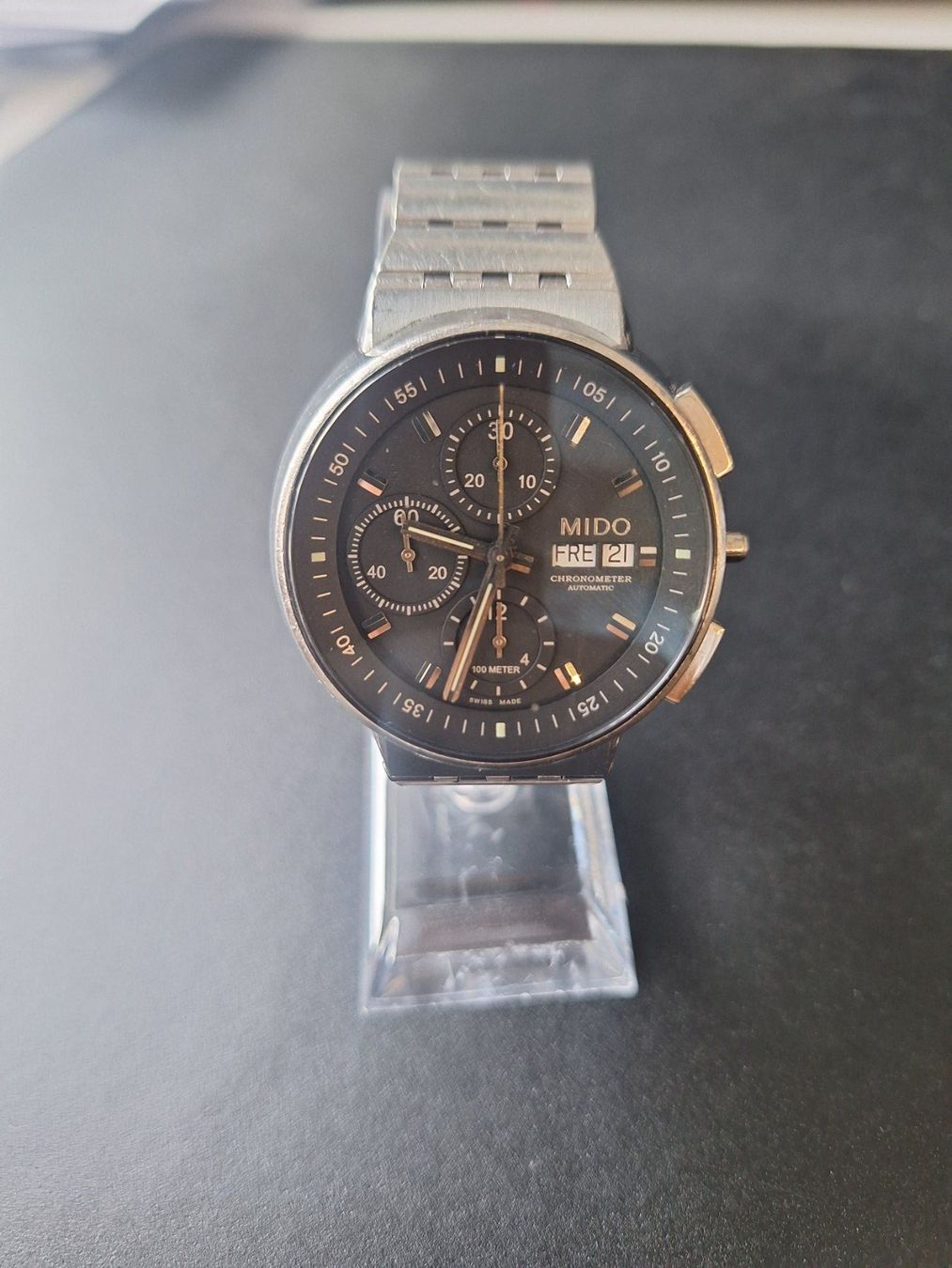 Mido Orologi: Mido All Dial Chronograph Chronometer – Difettoso da Allschwil venduto da SimauK