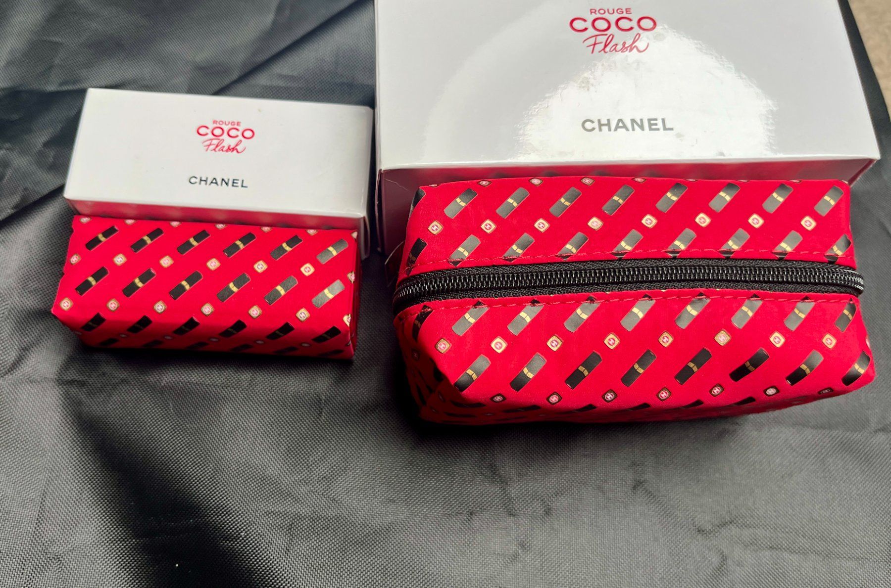 Make-up: Chanel Kosmetiktaschen, Rouge Coco Flash, neu, rot – Nuovo e nell'imballaggio originale da Bettingen venduto da rau_5bfh