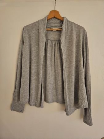 Graues, feines Jäckli grau Gr.S