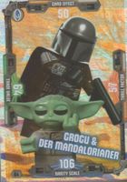 LEGO STAR WARS TRADING CARD SERIE 3 # 64 GROGU MANDALORIANER