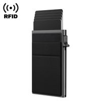 Kreditkartenetui Etuis RFID Schutz Pop up Wallet Portemonnai