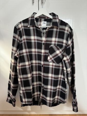 Zara Übergangsjacke kariert