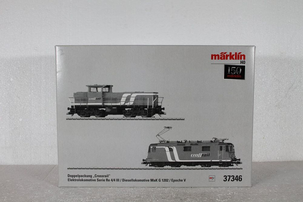 Märklin 37346 Crossrail SBB Doppelpackung mfx H0 (Gebraucht) in Triesen ...