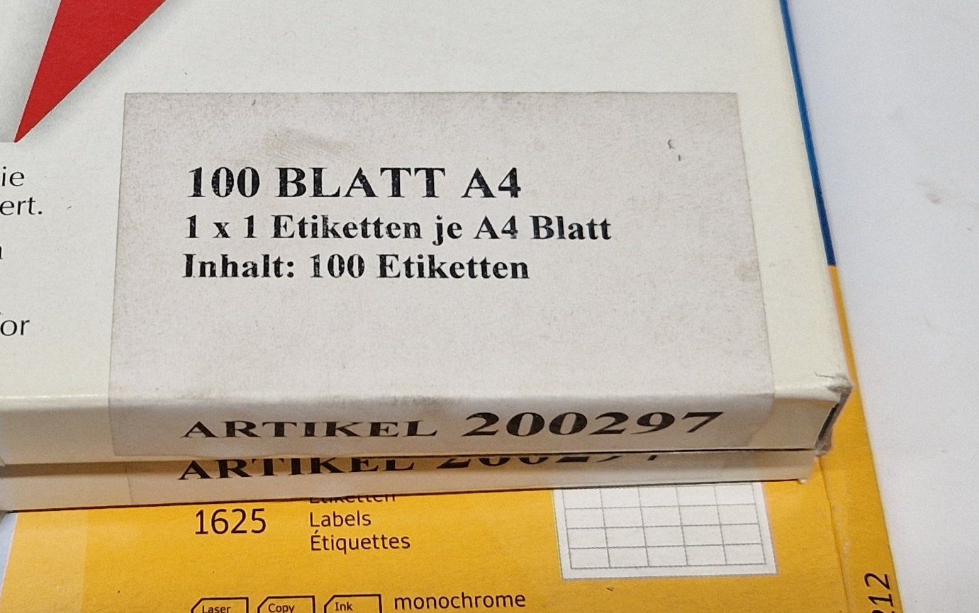 Sticker: Diverse Klebeetiketten, Drucker geeignet – Usato da Untersiggenthal venduto da Coca-Cola 4