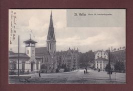 ST. GALLEN - St. Leonhardsquartier - 1904