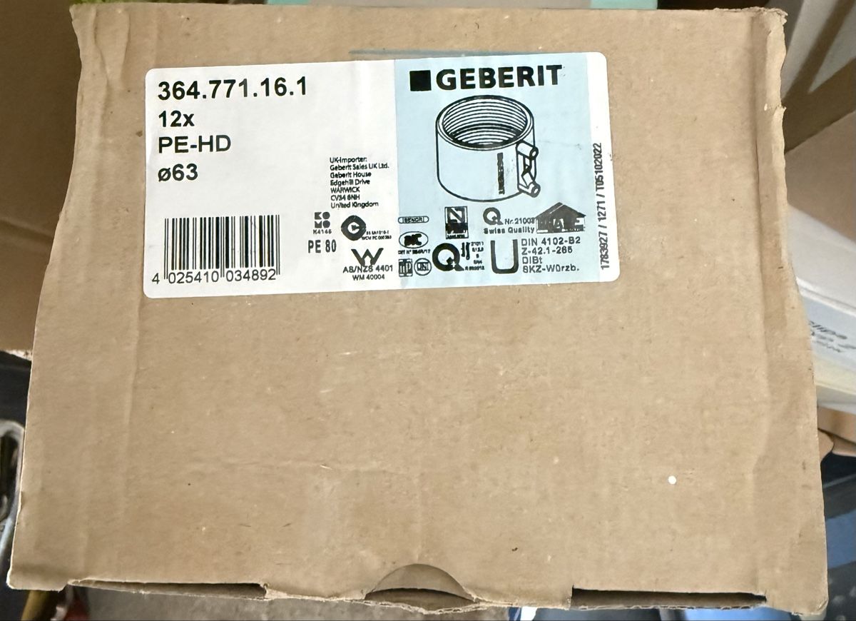 Alle Werkzeuge: Geberit Manchon Électrique  – Neu und originalverpackt aus Cressier NE von Ala_b