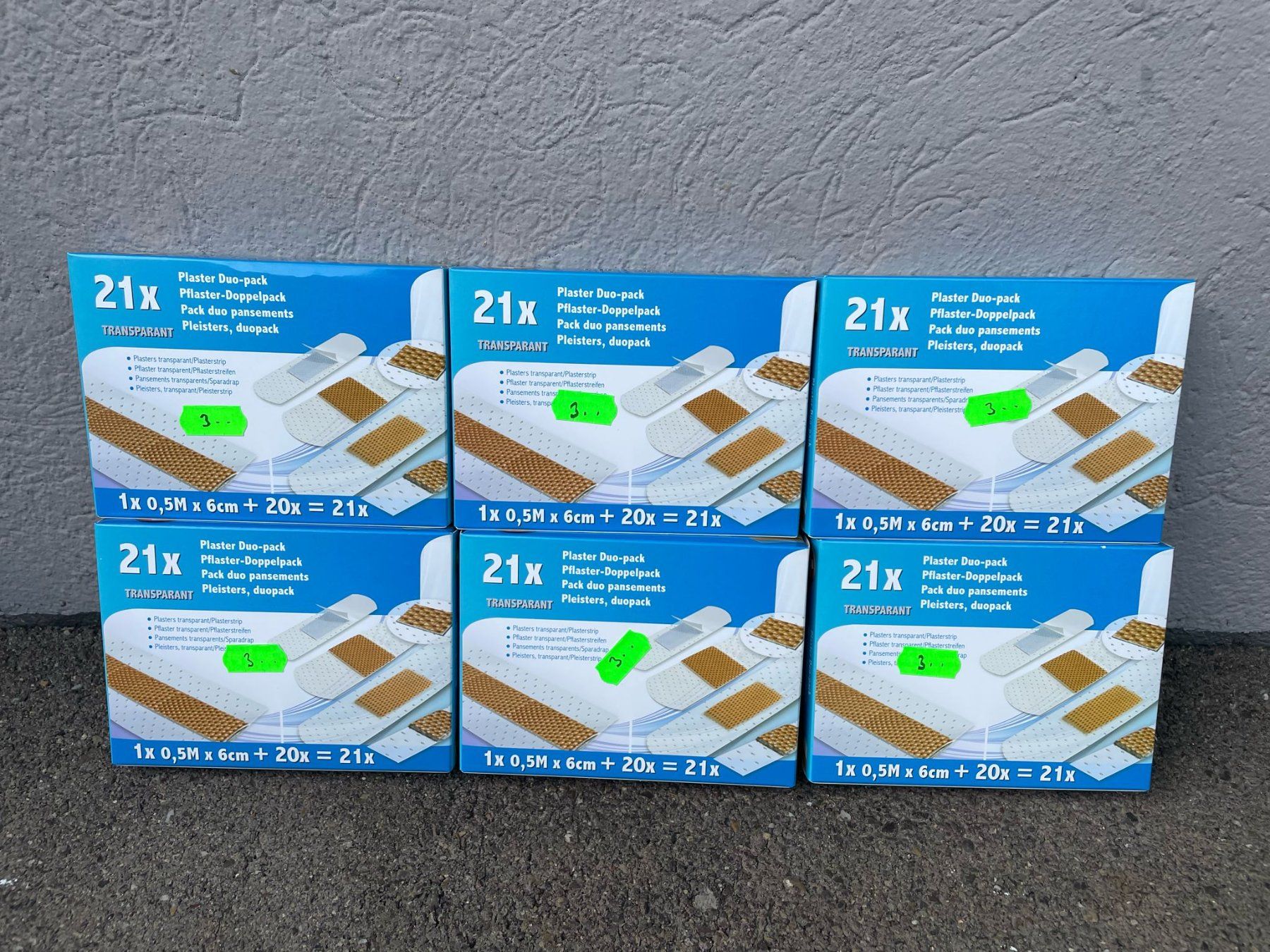Kit di pronto soccorso: 126x Pflaster Duo-pack - Transparent – Nuovo e nell'imballaggio originale da Wängi venduto da LiqKojote