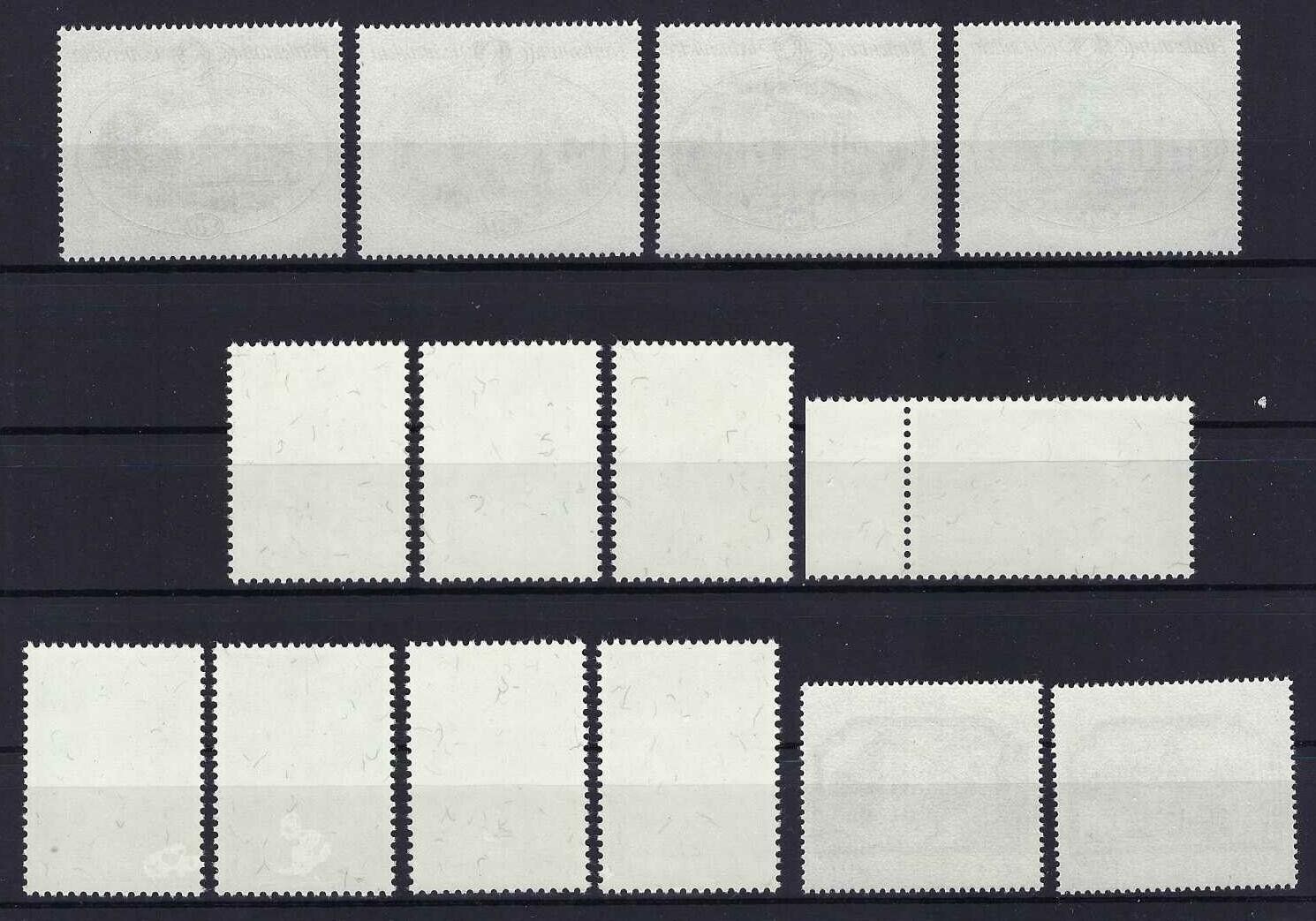 Alle Briefmarken: Lichtenstein 1977/78 gute und saubere Werte postfrisch. – Gebraucht aus Hitzkirch von walti1959 1