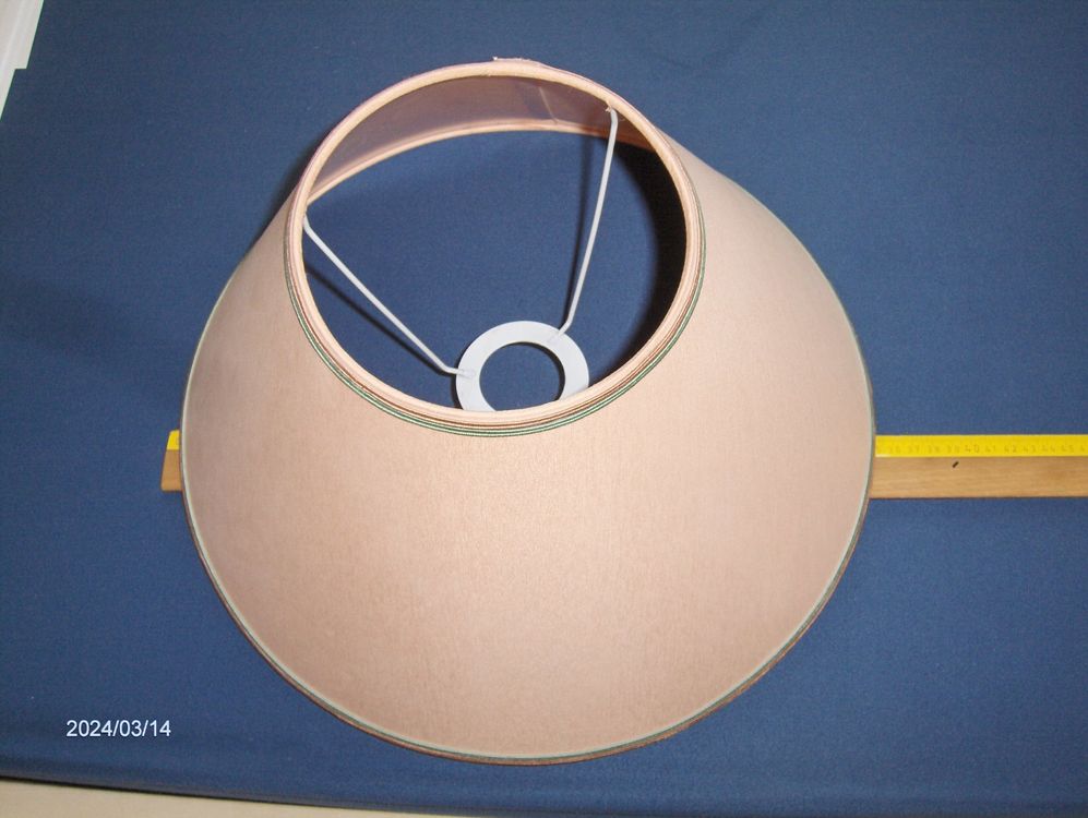 Lustres & lampes de plafonds: Deckenlampe 3 fach GU 10 Lampen Schirm Pfanne Kettenrad – D'occasion à Schlattingen par Schmidi50 3