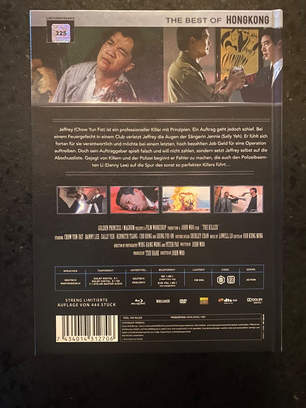 Tutti i DVDs: The Killer Mediabook Blu-ray + DVD Sehr Gut – Usato da Schmitten FR venduto da FilmRarities 1
