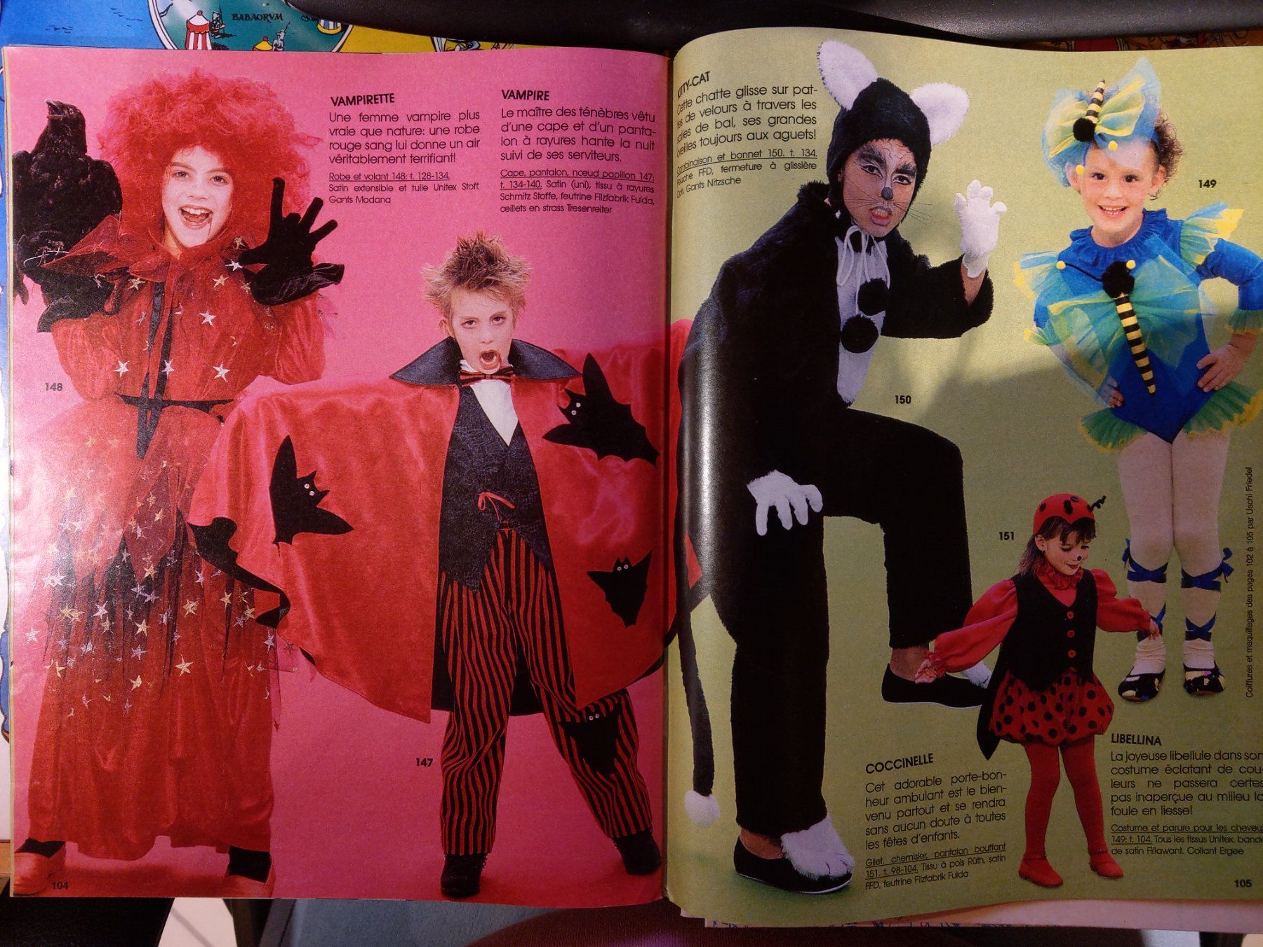 Schnittmuster: Burda costumes carnaval 1/91 (23) – Gebraucht aus Lausanne von tal_01 5