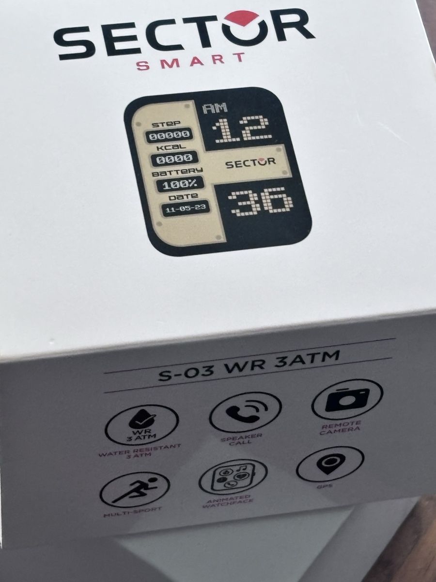 Smartwatch: Sector Smartwatch S-03 - Top Zustand – Nuovo (secondo la descrizione) da Zürich venduto da engebrunau 3