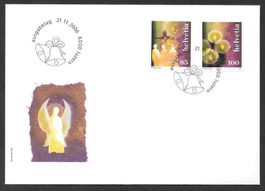 FDC Serie 1215-1216 Weihnachtsbräuche ET Luzern 21.11.2006