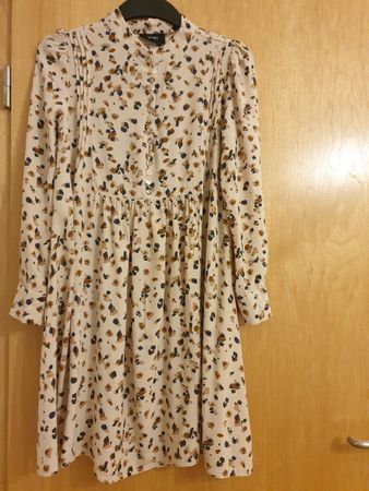 Robe légère, 36/S, viscose, bon état, manche longue 