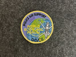Patch, WEF, Police Air Support 2005, Goldrand