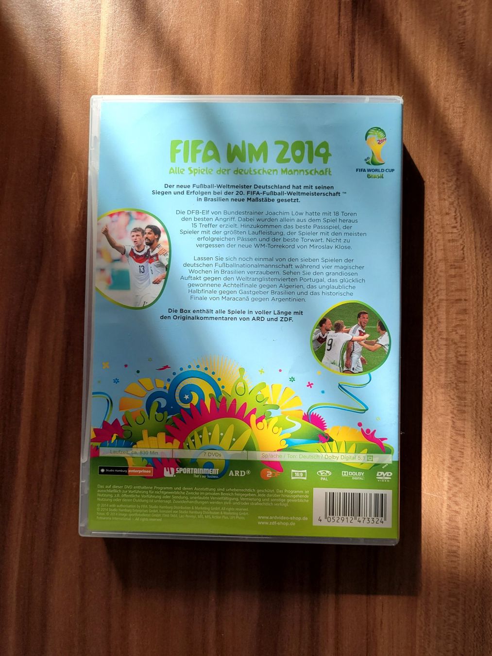 Tutti i DVDs: FIFA WM 2014 - 7 DVD's – Usato da Beinwil (Freiamt) venduto da Tourigny 1