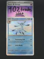 🇬🇧 EN Glaceon holo - PRE 025/131 Karte