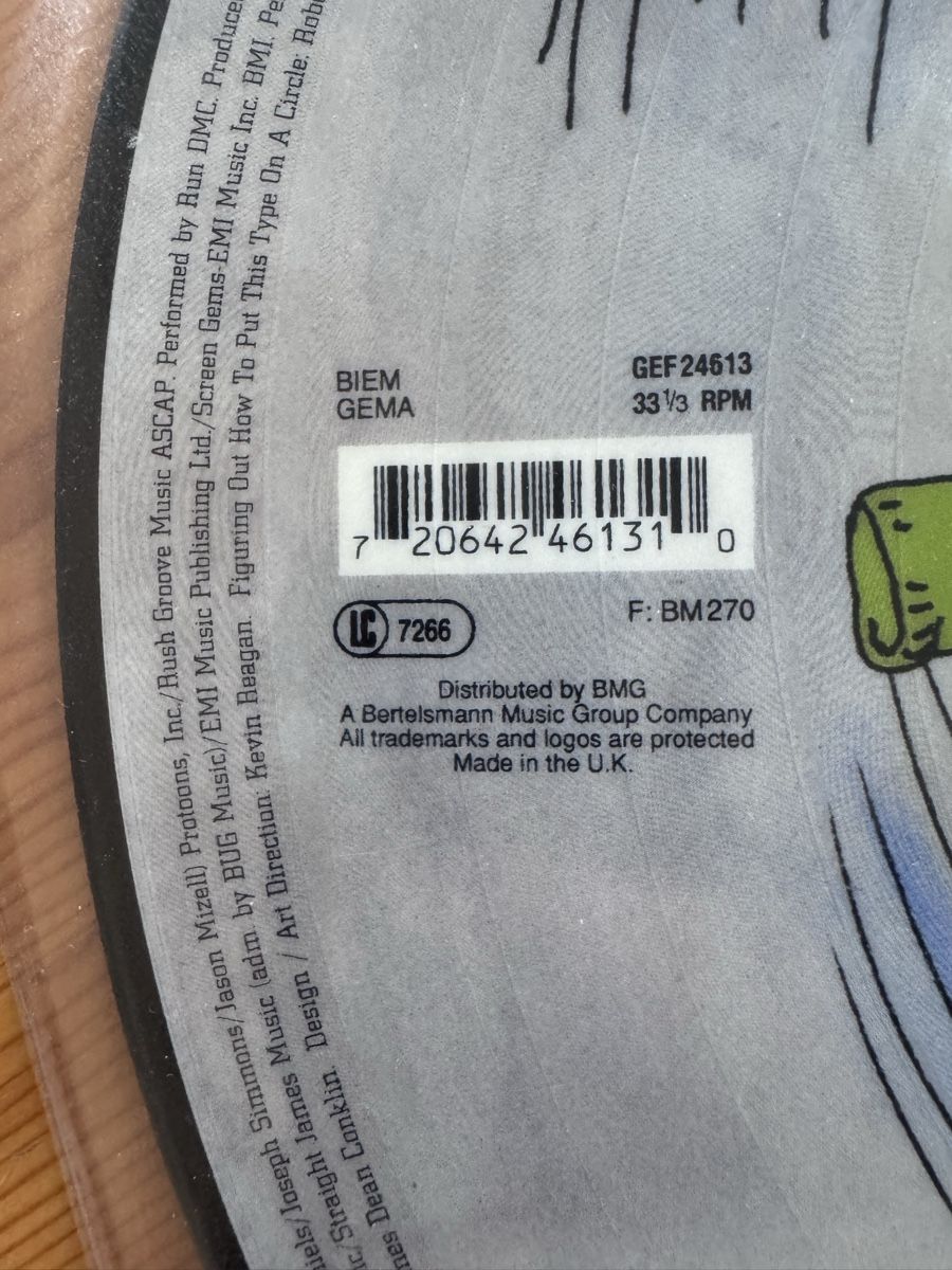 Dischi in vinile: Disque vinyle picture disc Beavis and Butt-Head Geffen – Usato da Vésenaz venduto da Angela.C3 2