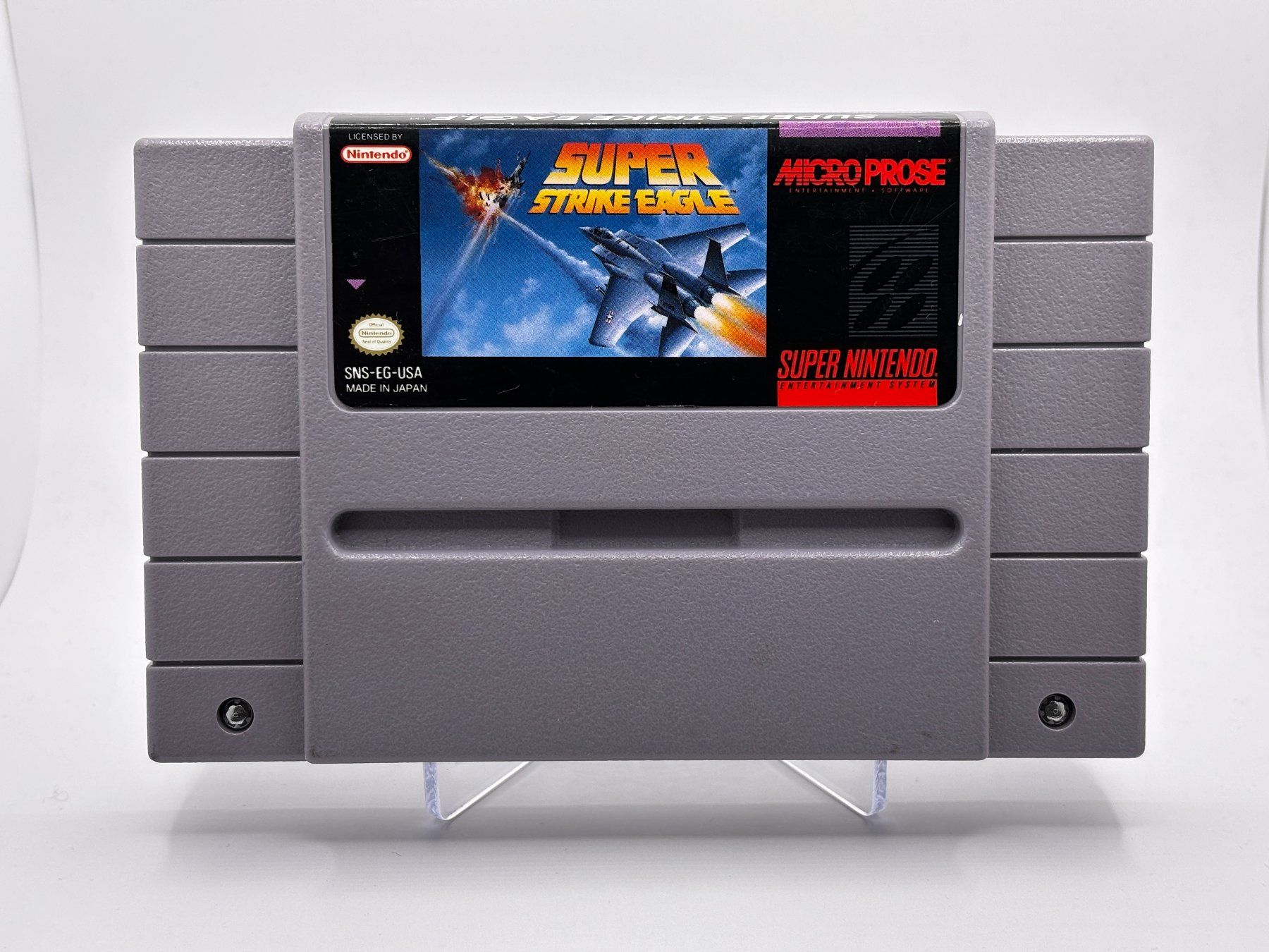 Nintendo Giochi: SNES - Super Strike Eagle ( NTSC ) – Usato da Allschwil venduto da Bullach