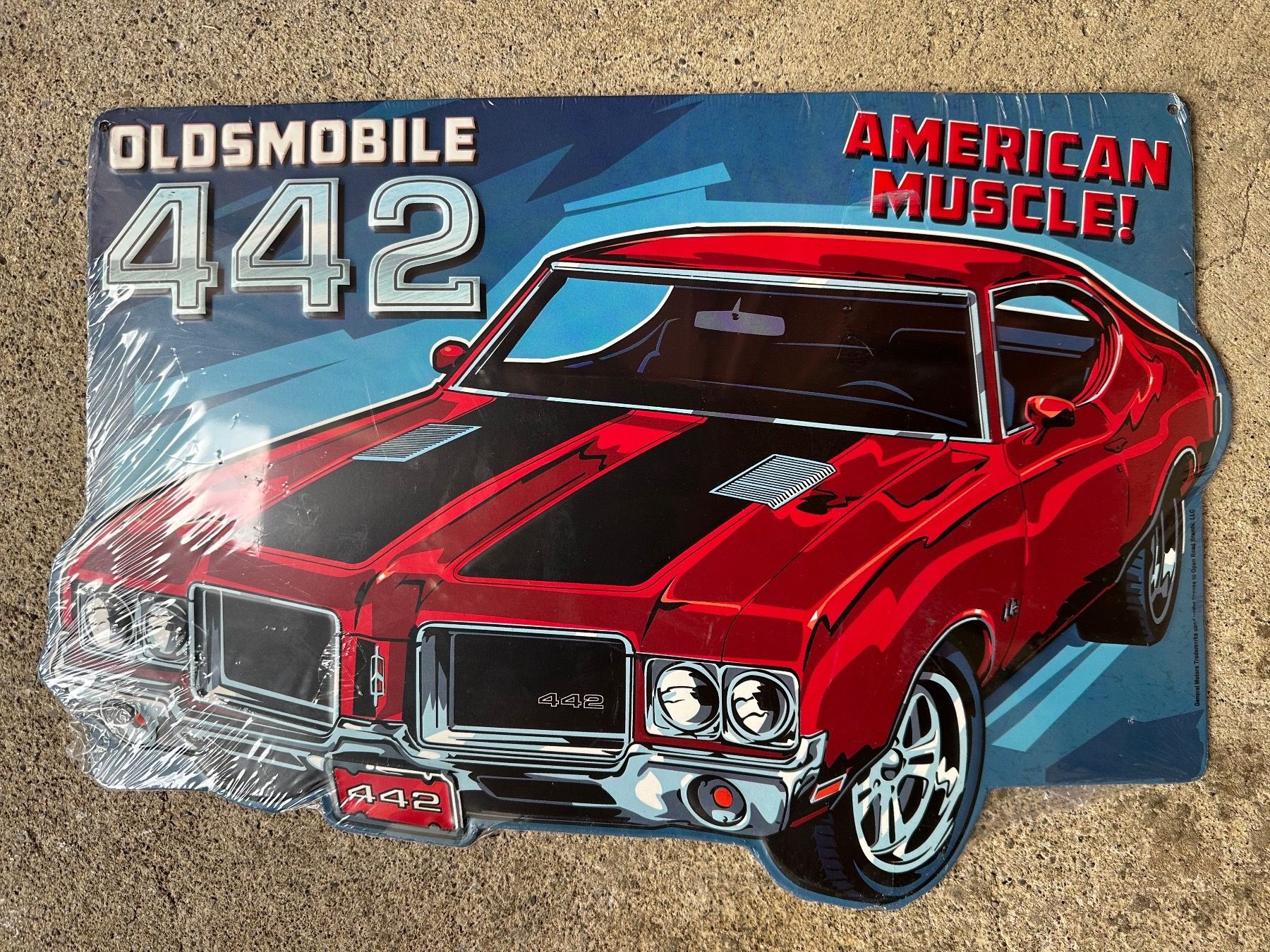 Insegne: Oldsmobile 442 cutlass muscle car gm Oldtimer classic – Nuovo (secondo la descrizione) da Reinach AG venduto da rares75