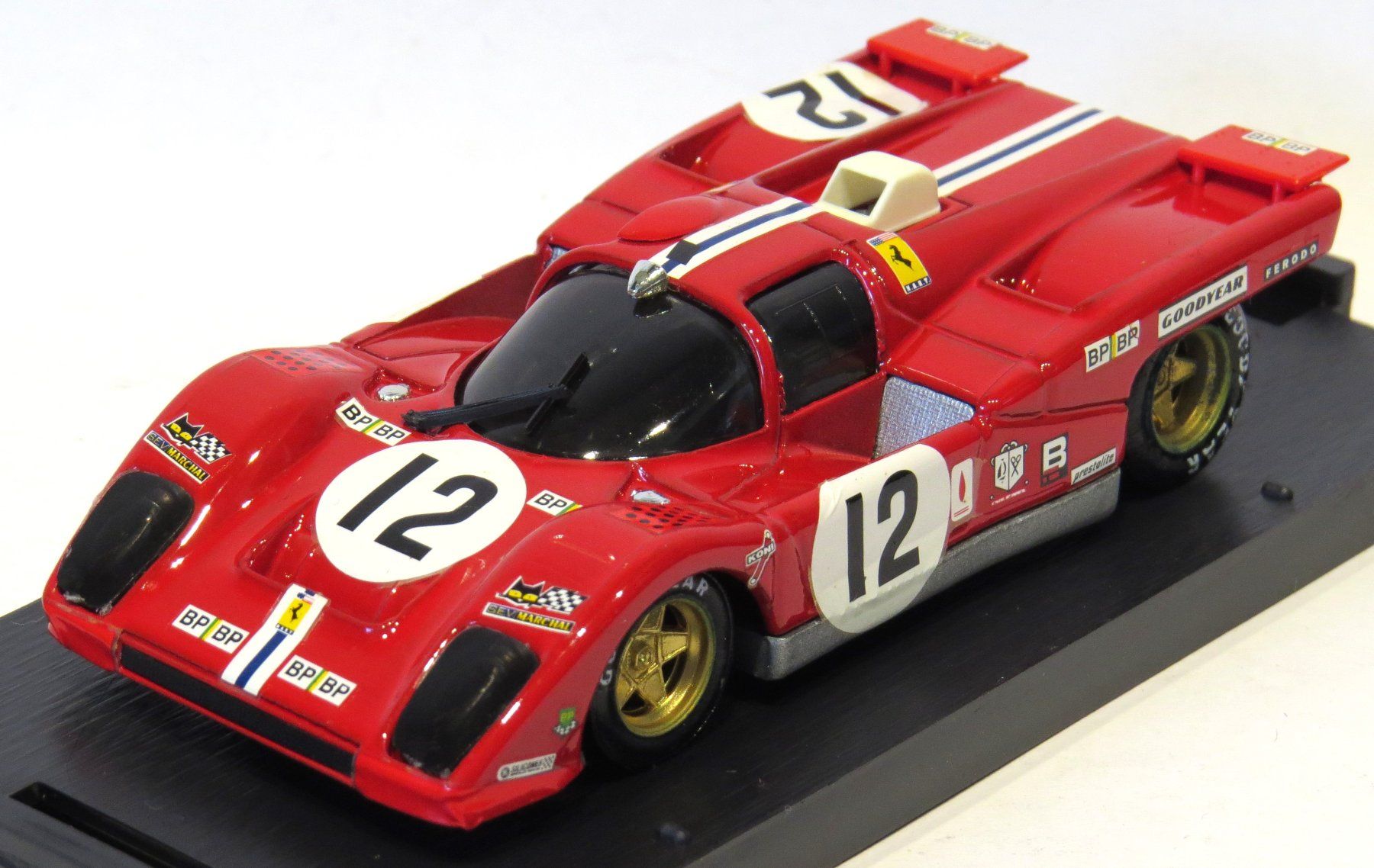 Ferrari Modellini d'auto: 1:43 Ferrari 512M 24 Std. Le Mans 1971 – Nuovo e nell'imballaggio originale da Ettingen venduto da campione_1 1