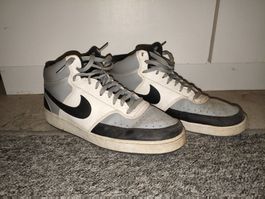 Nike Court Vision Mid White/Grey/Black fast neue Sneaker