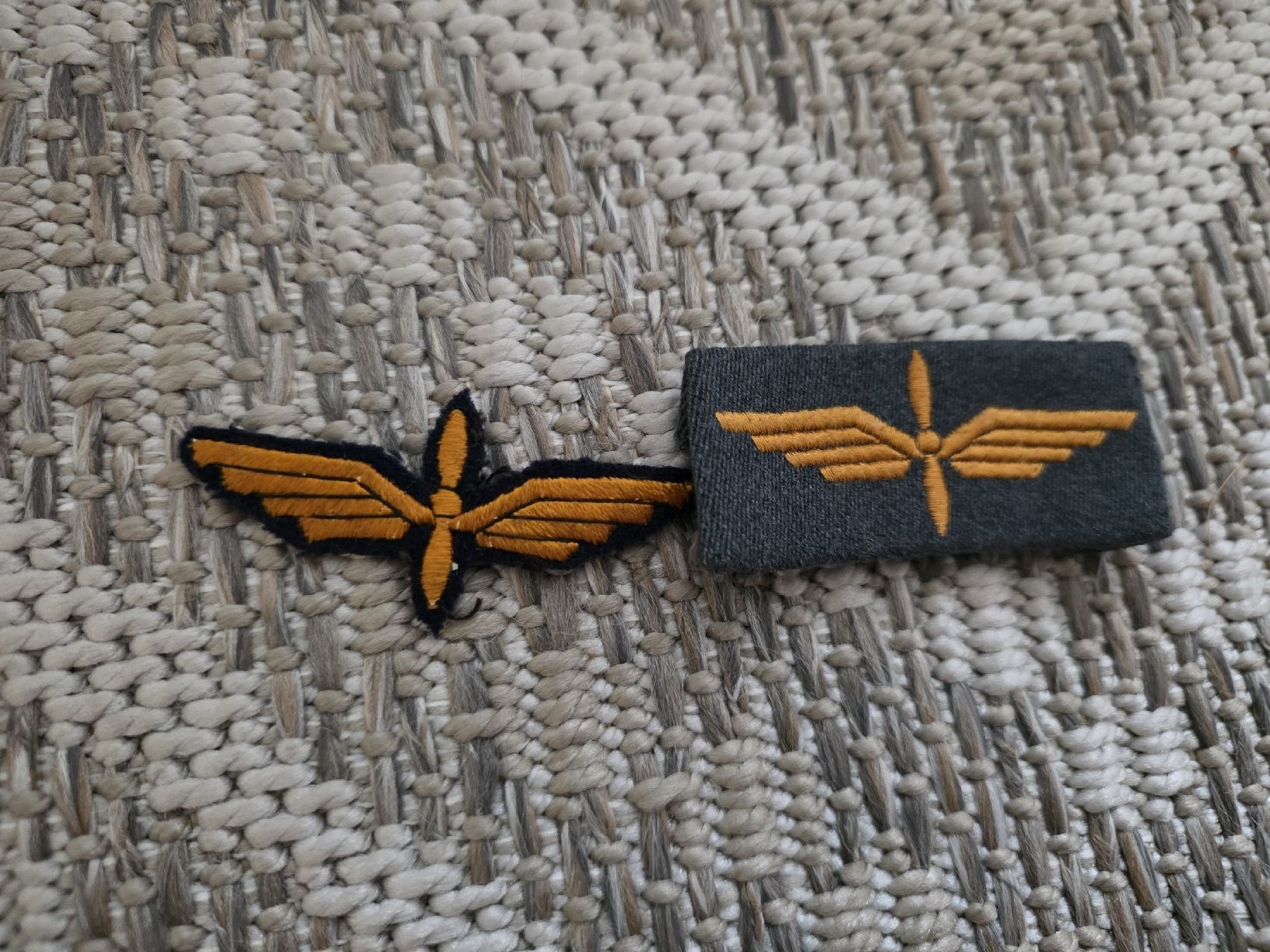 Schweizer Armee Placchette & Badge: Pilot Flugzeug Abzeichen Set 2 Stck. Abzeichen Militär Armee – Usato da Dorf venduto da Echo_Elements