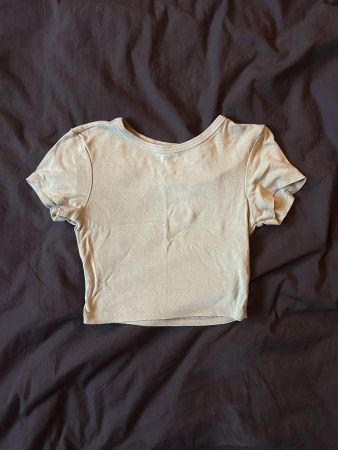 Crop Top in Khaki