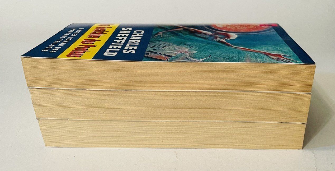 Libri: Charles Sheffield Proteus-Trilogie Sci-Fi Romane 1-3 – Usato da Duggingen venduto da nad_6yzh 4