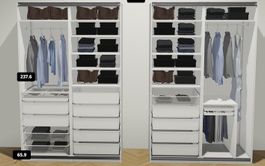 IKEA Pax Schränke mit Schiebetüren